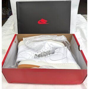 W Air Jordan‎ 1 Elevate High SE White/White-Sail Sneakers Size 9